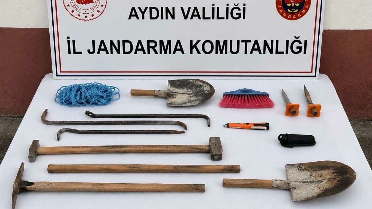 Aydın'da sit alanında kaçak hafriyata suçüstü: 3 gözaltı