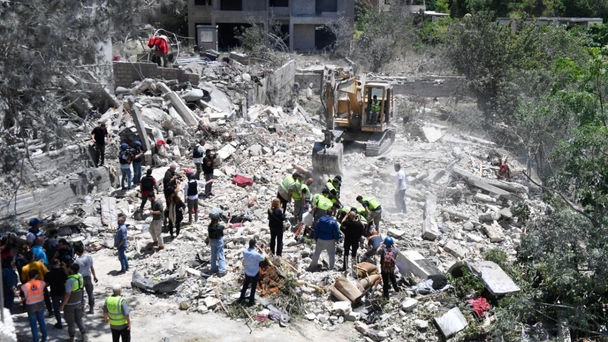 Lübnan'a hava hücumlarında can kaybı 21'e yükseldi