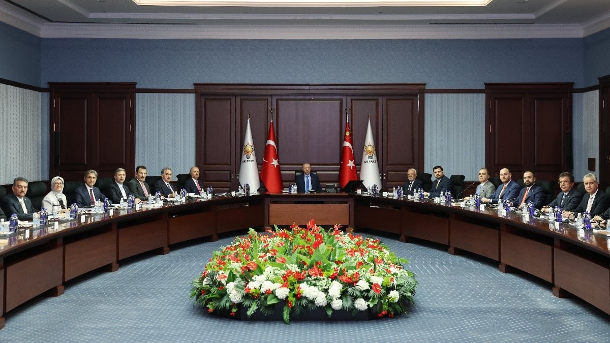 AK Parti MYK, Cumhurbaşkanı Erdoğan başkanlığında toplandı