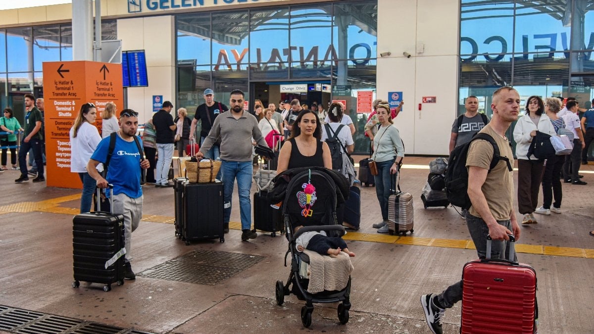 Antalya'ya 5 ayda 3,5 milyon turist geldi