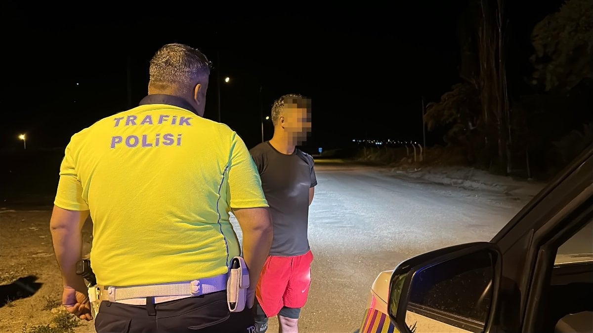 Burdur'da polis uygulamasını görünce aracını park etti: 1.24 promil alkollü çıktı