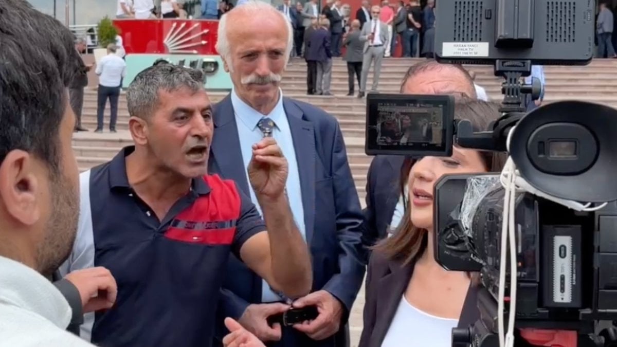 CHP Genel Merkezi'nde Halk TV'ye reaksiyon: Hırsızları savunuyorsunuz