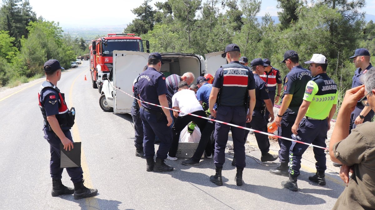 Denizli'de aramaya çıktığı babasının cansız vücuduyla karşılaştı
