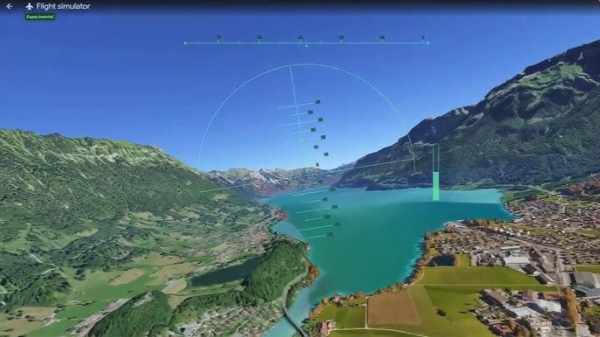 Google Earth fiyatsız uçuş simülatörü: Pilot sizsiniz