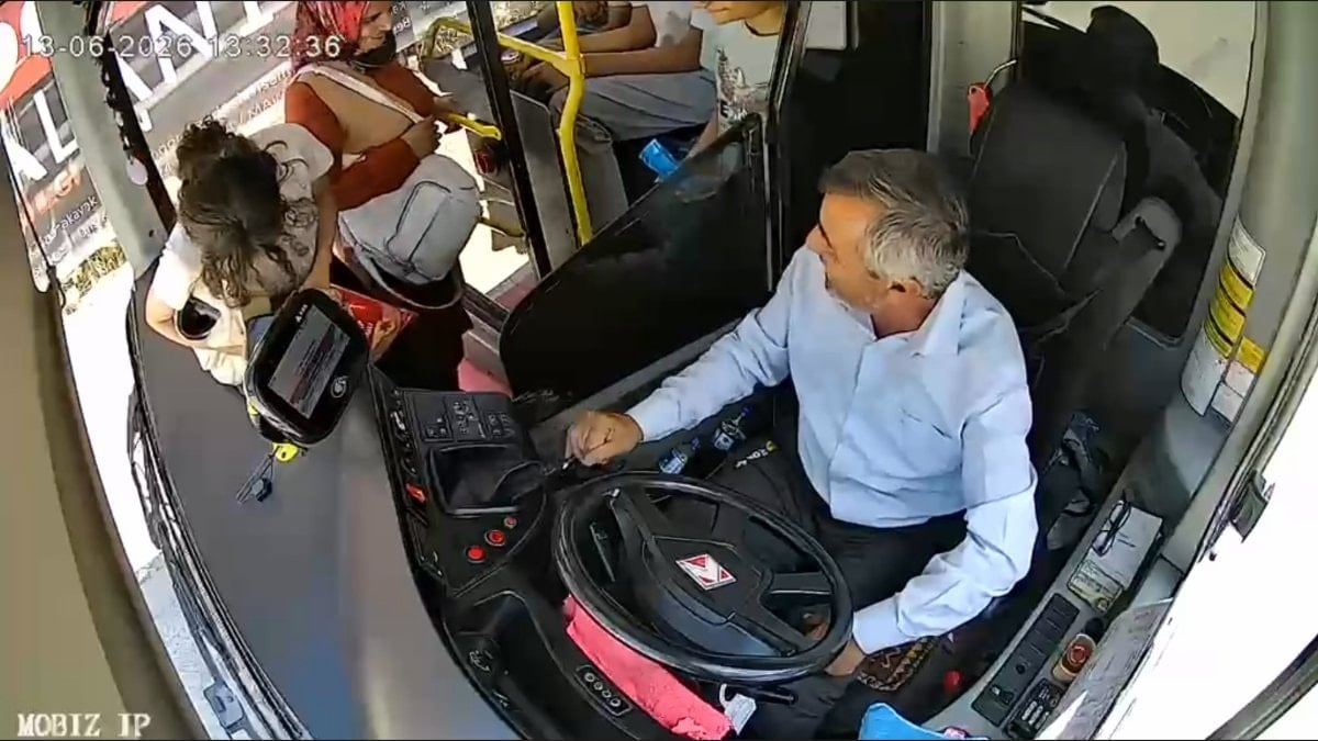 Malatya'da LGS'ye dakikalar kala kimliğini otobüste unutan öğrencinin imdadına sürücü yetişti