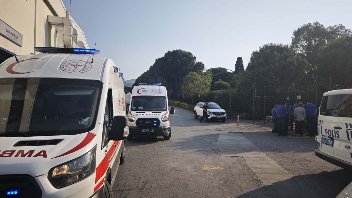 Manisa'da döküm makinesine sıkışan personel hayatını kaybetti