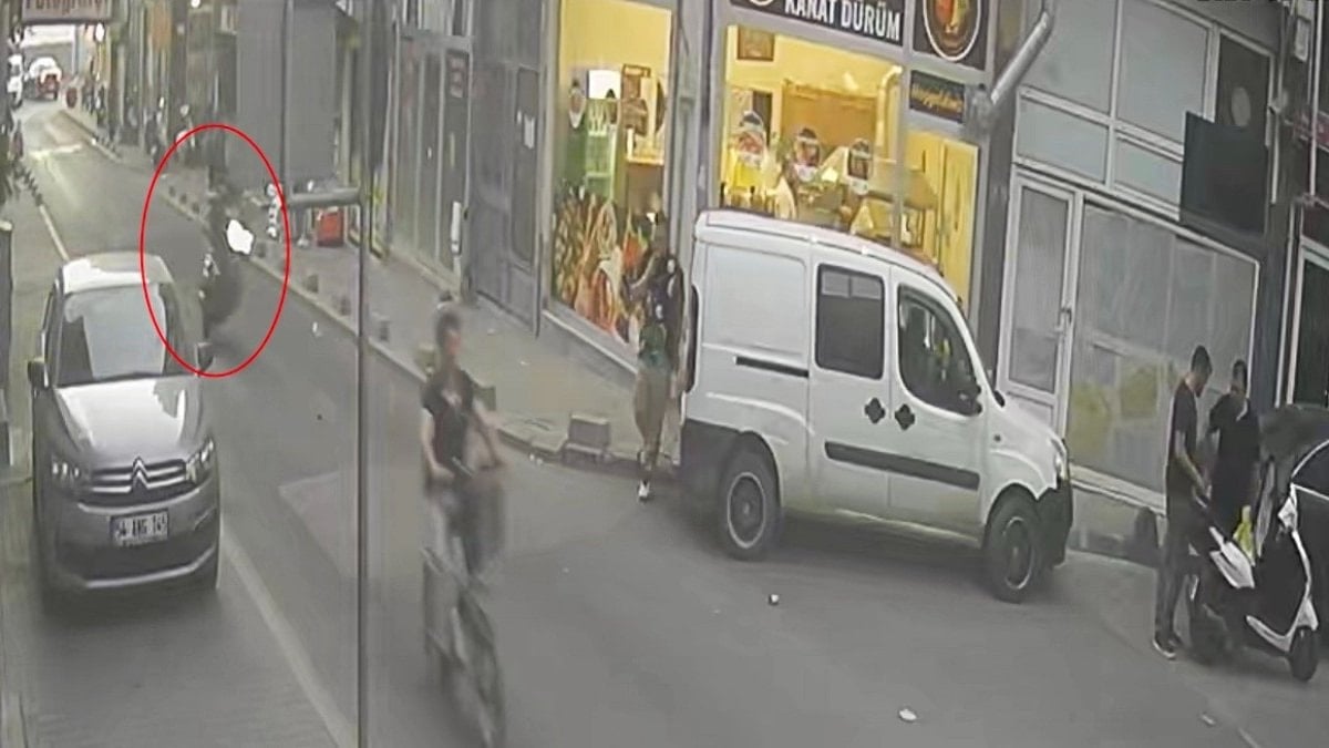 Tekirdağ'da ön teker gösterisi kazayla bitti: Yaya ezilmekten son anda kurtuldu