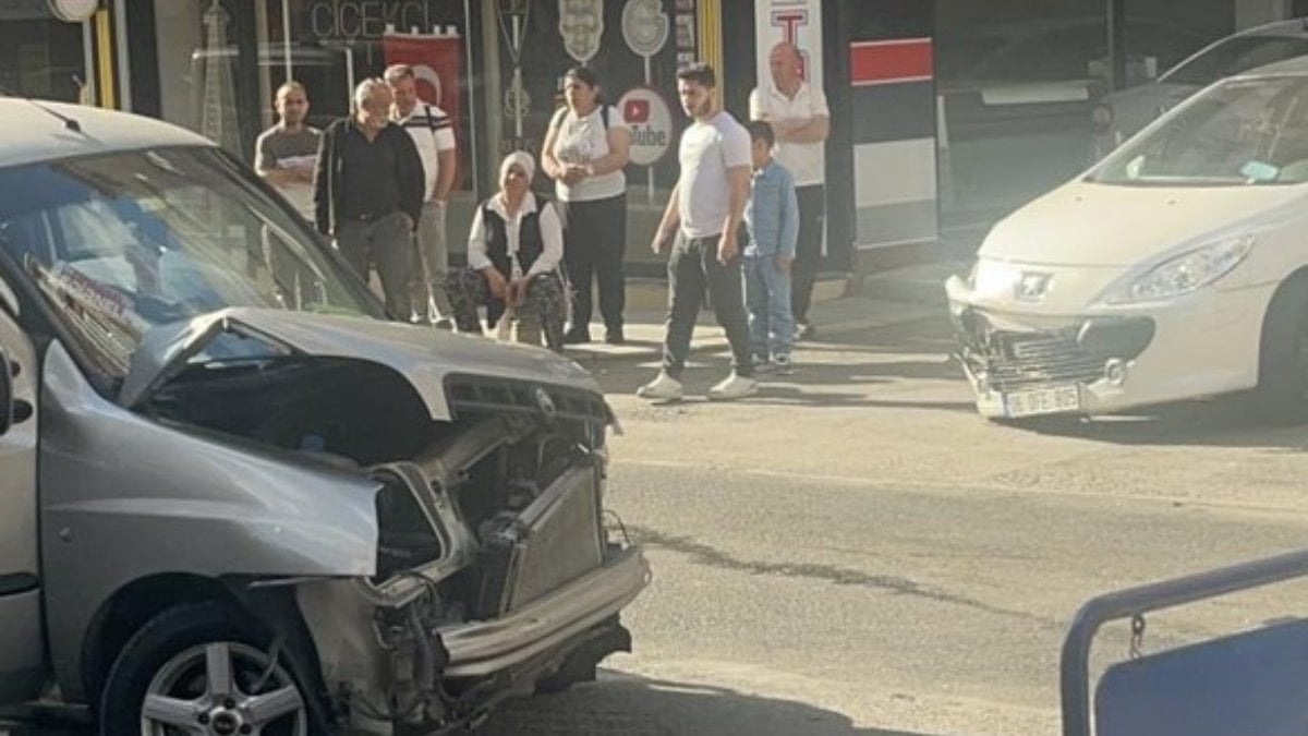 Tekirdağ'da zıt istikamette çıkan araç kazaya neden oldu
