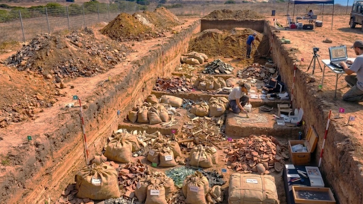 Sıradan bir çöplük sandılar, altından 1500 yıllık altınlar çıktı