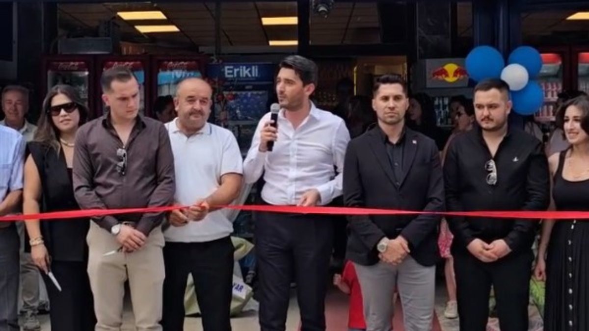 Tekirdağ'da monopol bayiyi dualarla açan imam konuştu