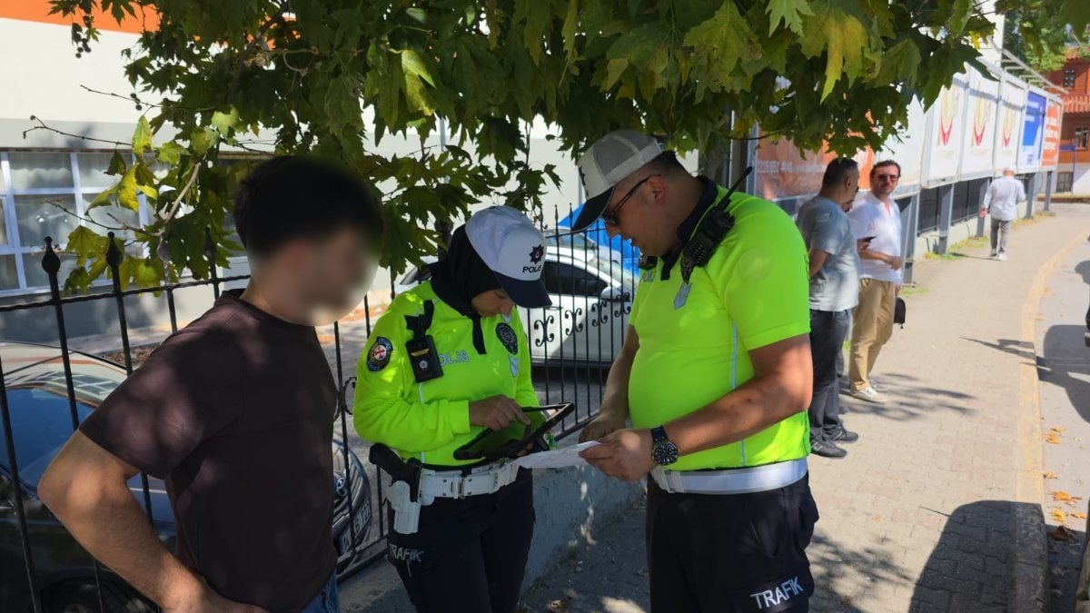 Zonguldak'ta ehliyeti aldığı gün iptal edildi