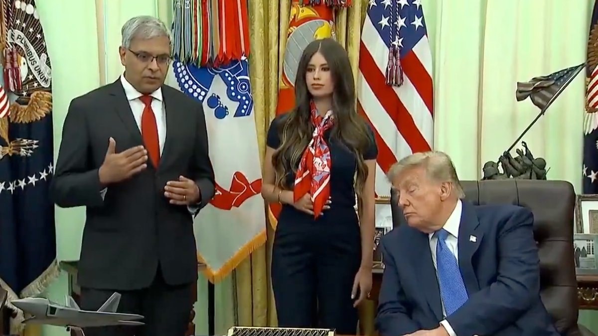 Donald Trump, sıhhat toplantısında gözlerini açamadı: Uyuyakaldı