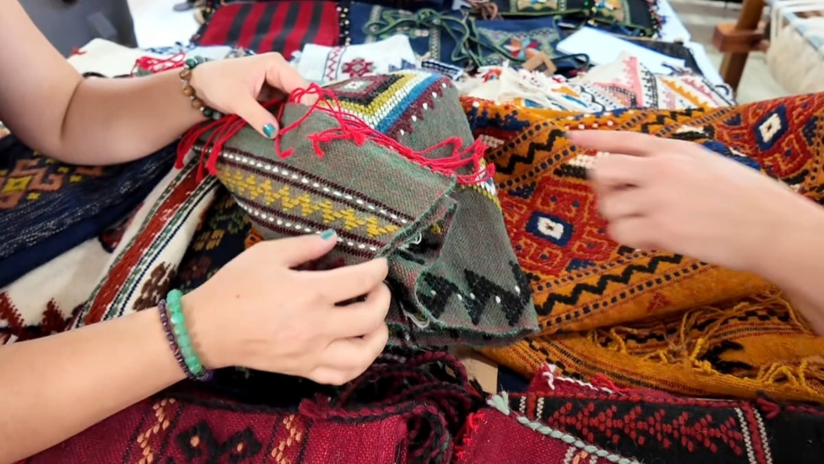 Tekirdağ'da 200 yıllık motifler bayanların ellerinde tekrar hayat buluyor