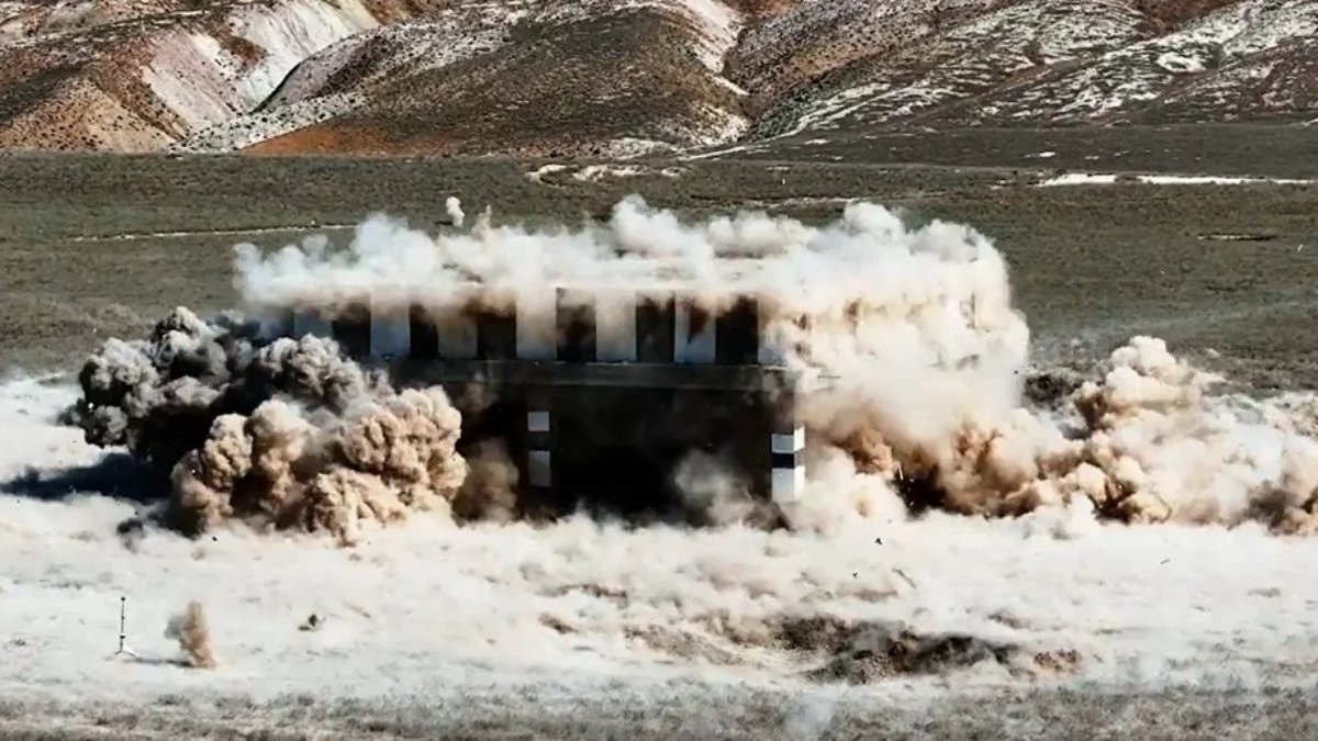 Tolun P'den sığınak delici atış: Amacı tam isabetle vurdu