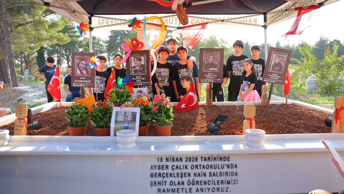 Kahramanmaraş'taki okul atağında ölen Bayram Nabi, doğum gününde anıldı