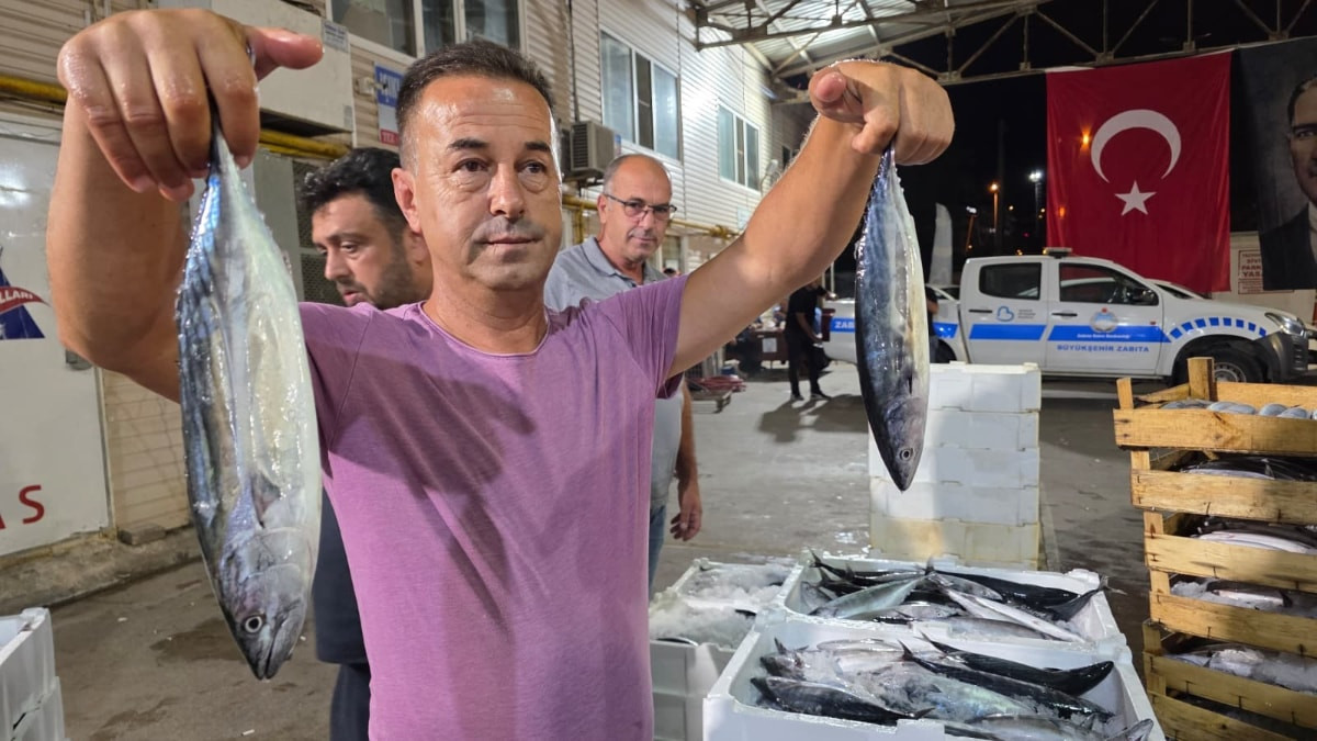 Marmara'da birinci gün sardalya rahmeti yaşandı