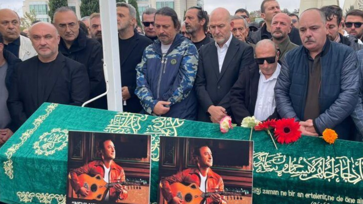 Müzikçi Nev son seyahatine uğurlandı: Süleyman Soylu cenaze merasimine katıldı