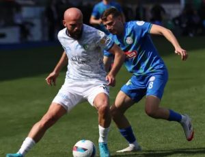 Çaykur Rizespor evinde Bodrum'a kaybetti