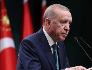 Cumhurbaşkanı Erdoğan'dan şehit polis için başsağlığı mesajı