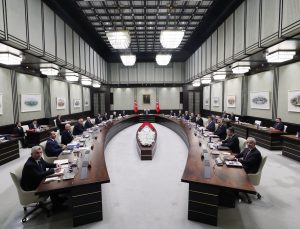 Kabine toplantısı bugün