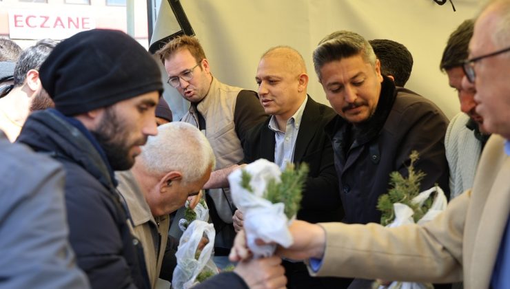 Kırıkkale’de 25 bin fidan vatandaşlara ücretsiz dağıtıldı