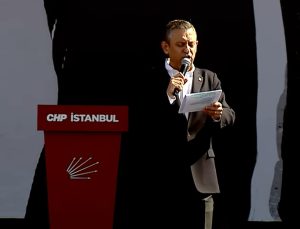 Özgür Özel Maltepe'de konuştu: Korkmuyoruz