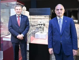 Septimius Severus’un başı Heykeli Anavatanında
