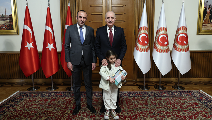 TBMM Başkanı Kurtulmuş, meclis personeli ile bayramlaştı