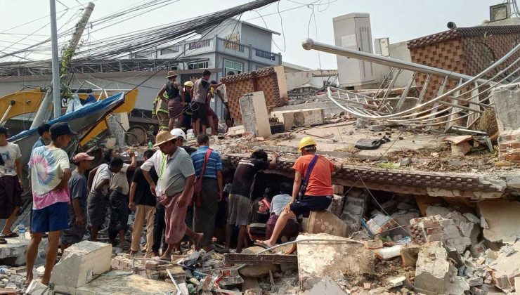 Türkiye'den depremle sarsılan Myanmar ve Tayland'a başsağlığı mesajı