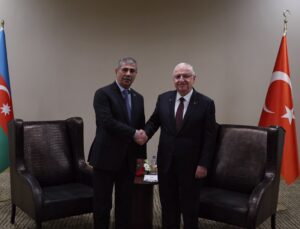 Bakan Güler, Azerbaycanlı mevkidaşı Hasanov ile bir araya geldi