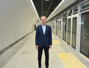 Başakşehir-Kayaşehir Metro Hattı 2 yılda 22 milyon yolcu taşıdı