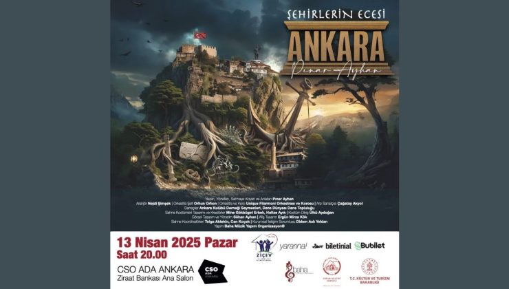 Başkent'in üç bin yıllık geçmişine ışık tutan görkemli gösteri: "Şehirlerin Ecesi: Ankara"