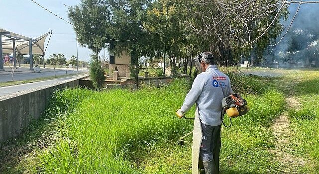 Büyükşehir’den mezarlıklarda bakım onarım çalışması
