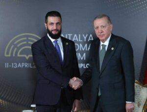 Cumhurbaşkanı Erdoğan, Antalya'da Suriye Cumhurbaşkanı Şara ile görüştü