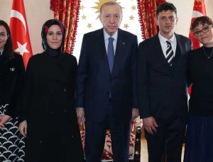 Cumhurbaşkanı Erdoğan, Mattia Ahmet Minguzzi’nin ailesini kabul etti