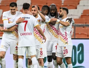 Kayserispor deplasmanda Adana Demirspor'u 2-0 mağlup etti