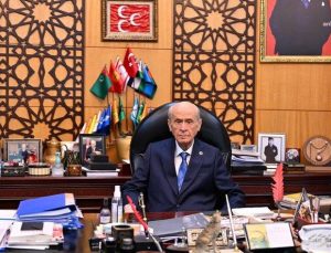 MHP: Sayın Devlet Bahçeli, Genel Merkezimizde mesaisine başlamıştır