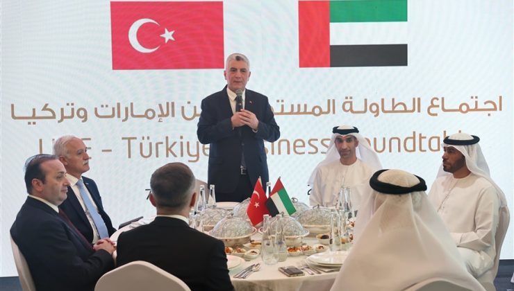 Ticaret Bakanı Ömer Bolat, Birleşik Arap Emirlikleri'nde temaslarda bulunuyor