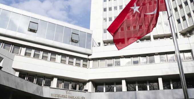 Dışişleri Bakanlığından İsrail’e sert tepki