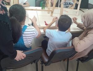Çocukları Halı Dokuma Atölyesi’nde Ağırladık