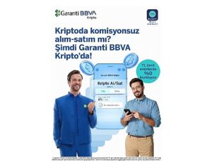 Garanti BBVA Kripto’dan Komisyonsuz Alım ve Satım Ayrıcalığı