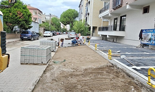 Edremit Belediyesi’nde altyapı çalışmaları devam ediyor