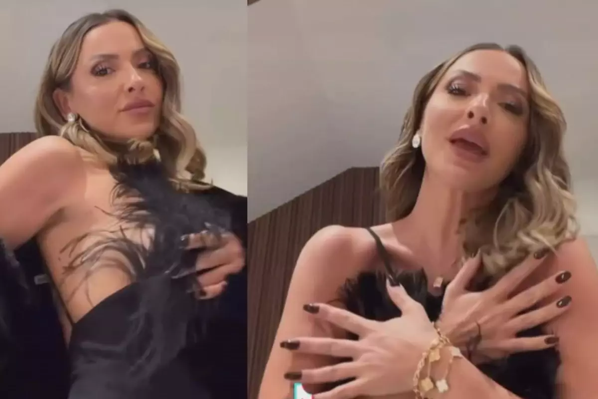 2025’e böyle veda etti! Hadise’nin kıvrak dansı kadar dekoltesi de olay