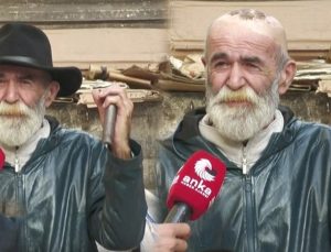 70 yaşındaki cilt kanseri ‘Tahsin Dayı’ günde 250 liraya çöplerden kağıt topluyor