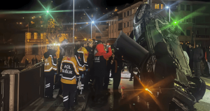 Amasya’da nehre düşen otomobildeki 1 kişi öldü, 1 kişi yaralandı