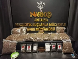 Antalya’da Uyuşturucu Operasyonu: 4 Kişi Tutuklandı
