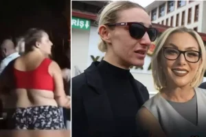 Arbede yaşamışlar! Güllü ve kızının kavga görüntüleri şaşkınlık yarattı