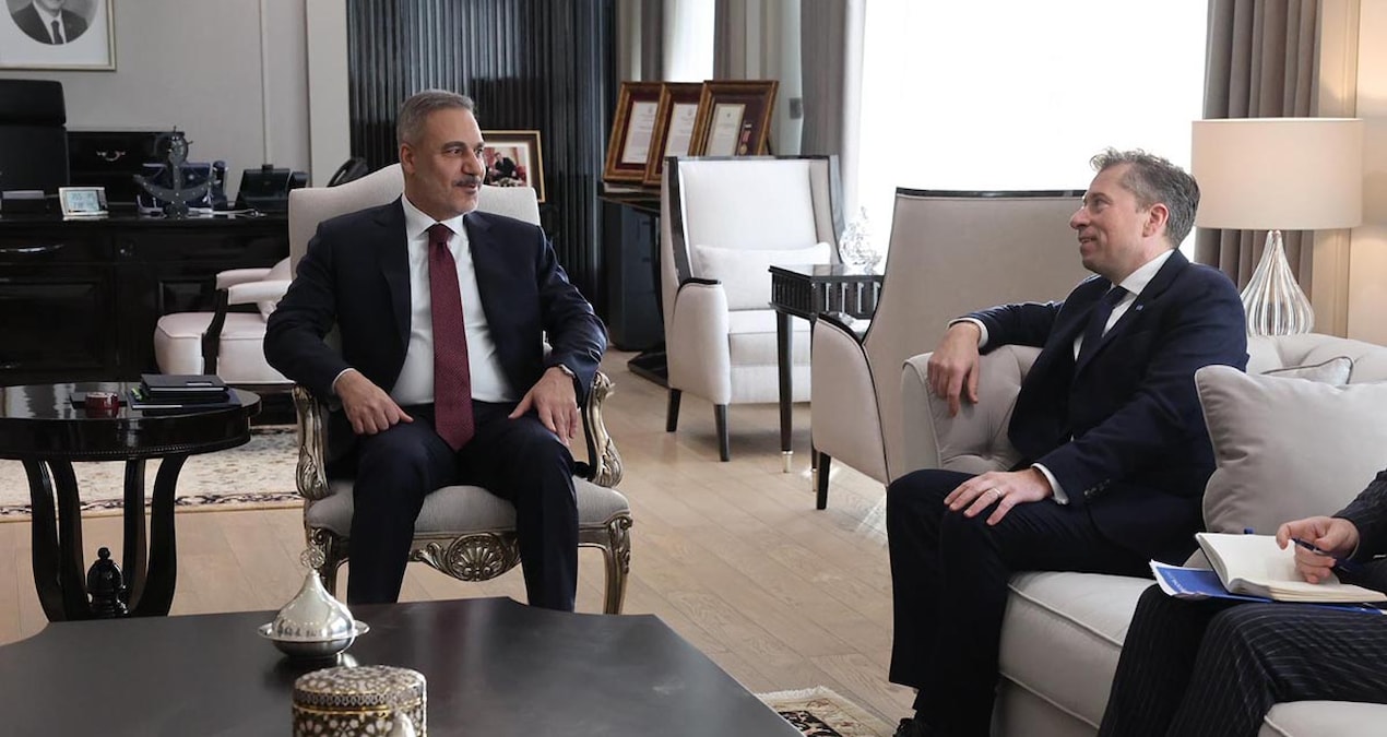 Bakan Fidan, BM Acil Yardım Koordinatörü Fletcher’i kabul etti