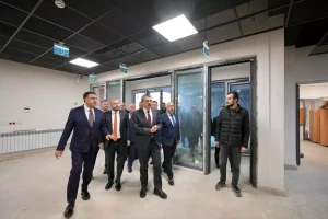 Bakan Tekin, Arnavutköy’de Okul İnşaatını İnceledi