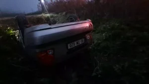 Balıkesir’de Köprüden Uçan Araçta İki Yaralı